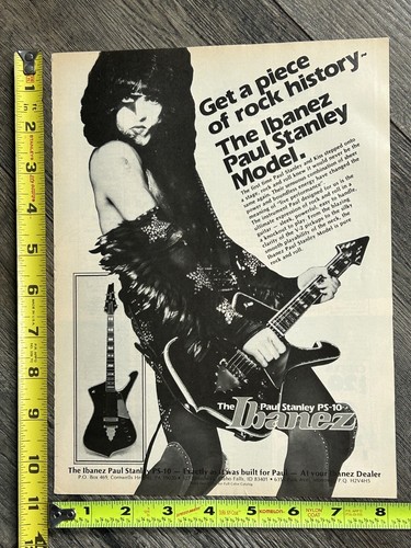 Kiss advert paul - ad, stanley