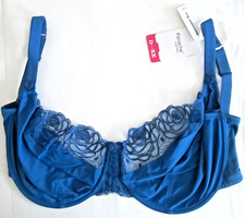 Panache Harmony Cobalt Blue Balcony Bra Style 4031 Size 28K