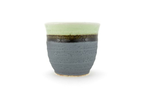 Green glazed metallic - glazed, japanese
