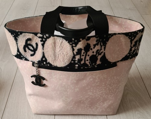 Chanel pink black terry - pink, cloth