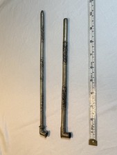 Two antique, ornate smoking