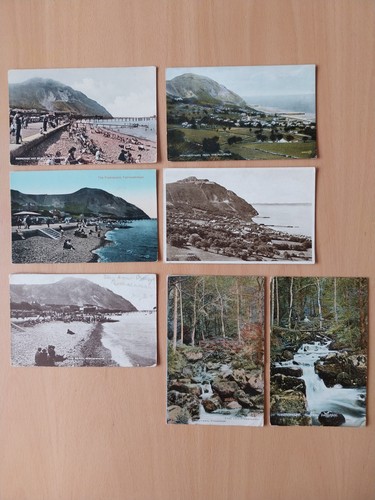 Penmaenmawr postcard lot - penmaenmawr.,