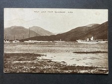 Holy Loch from Sandbank, Kirn Argyll & Bute Vintage Postcard J28