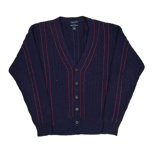 Gant striped cardigan large - cardigan,
