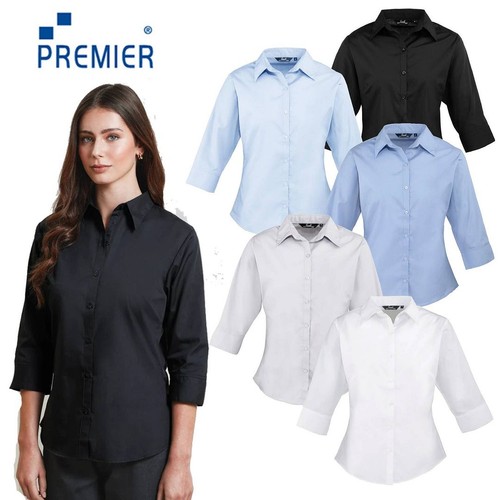 Premier ladies poplin shirt - premier,
