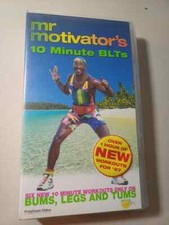 Mr Motivator's 10 Minute BLTS. VHS. 1996. GM TV. Rare 