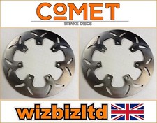 Kawasaki GPZ 1100 1982 [Pair of Comet Front Brake Discs] [Stainless RS-Series]