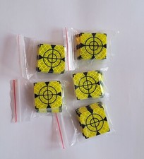 New 100pcs Yellow Retro targets 30x30mm Reflective target for total station