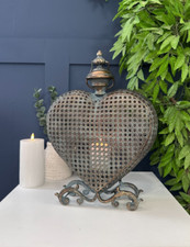 Vintage Heart-Shaped Metal