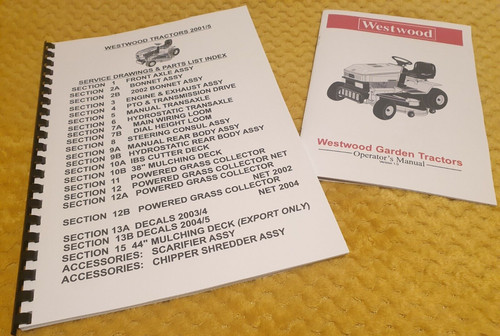 Westwood ride tractor mower - on,