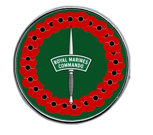 Royal marines commando poppies - royal,