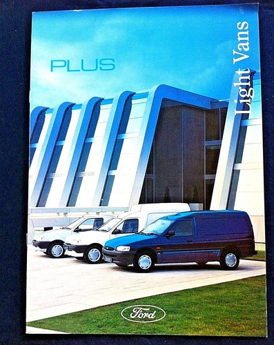 Ford light vans 1995 sales - ford,