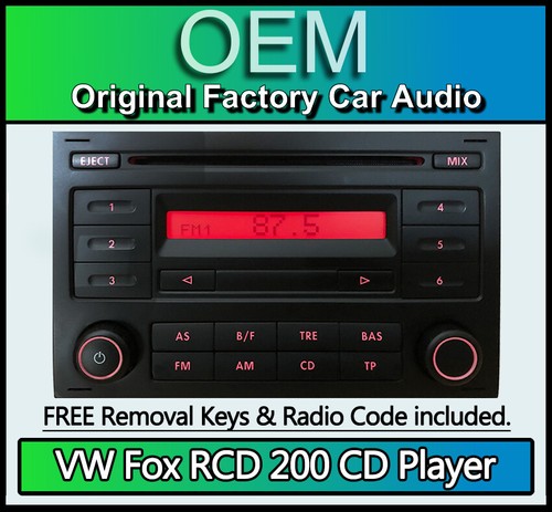 Fox player car stereo vw - car,