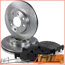 BRAKE_DISCS+ BRAKE PADS+ ASSEMBLY KIT FRONT VENTED FOR VAUXHALL ASTRA MK 3 III F