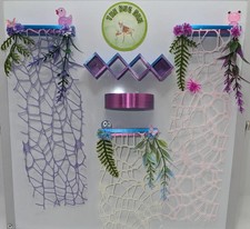 Jumping spider stairs, ledge ladder and feeding bowl bundle. 3D printed decor