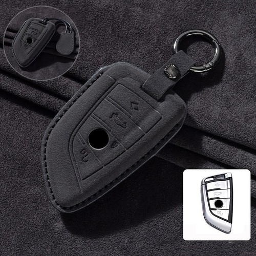 Leather remote key fob shell - leather,