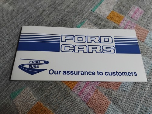 Ford service book 1981 - ford,