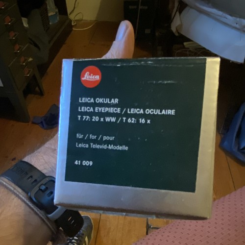 Leica televid eyepiece t77 - leica, 20x