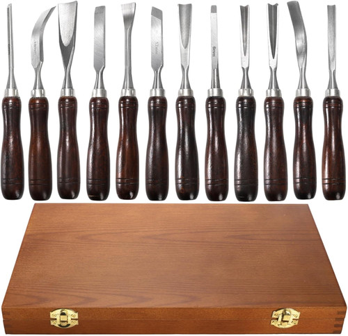Pieces wood chisel set - pieces,