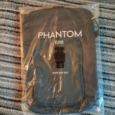 Paco Rabanne Phantom Elixir Weekend Crossover Body Bag Black