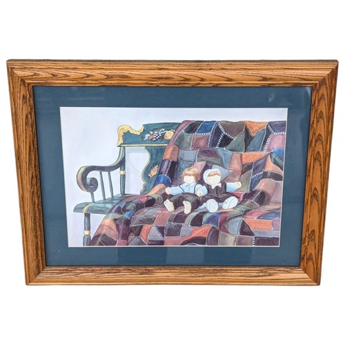 Susie riehl framed print - susie,