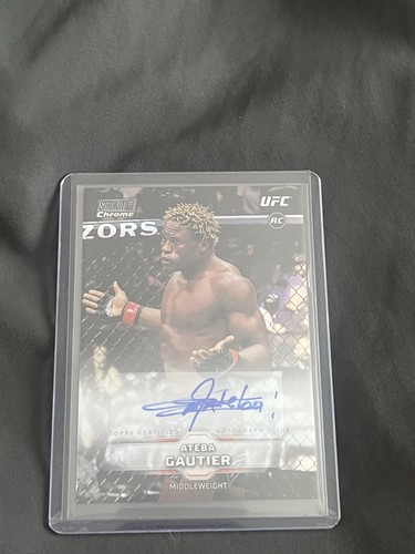Ateba gautier rookie auto - gautier,