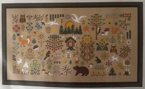 Enchanted forest cross - forest,