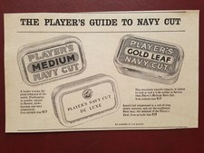 Players Medium Navy Cut/ Gold