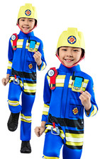 Fireman Sam Costume Childrens