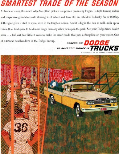 Dodge sweptline pick truck - sweptline, pick-up