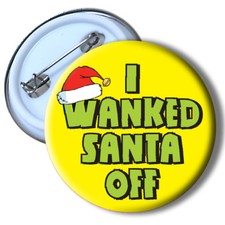 #838 RUDE Pin Badge Funny