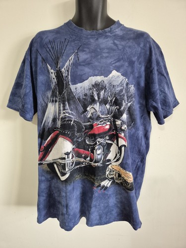 Biker shirt large vintage 90s - biker,