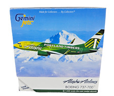 Gemini  Jets Port   Land Timbers 1 400 Alaska Airlines 737-700 Boxed GJASA 1063