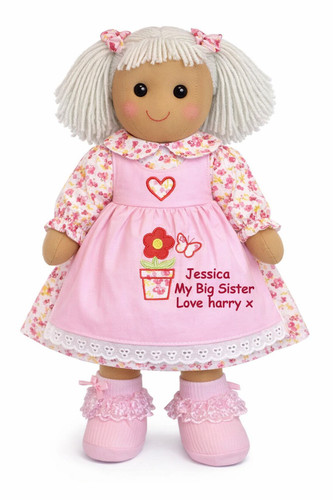 Personalised rag doll sister - personalised,