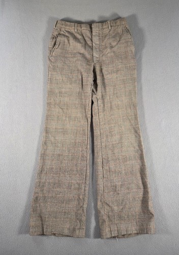 Vintage 70s trousers mens - trousers,