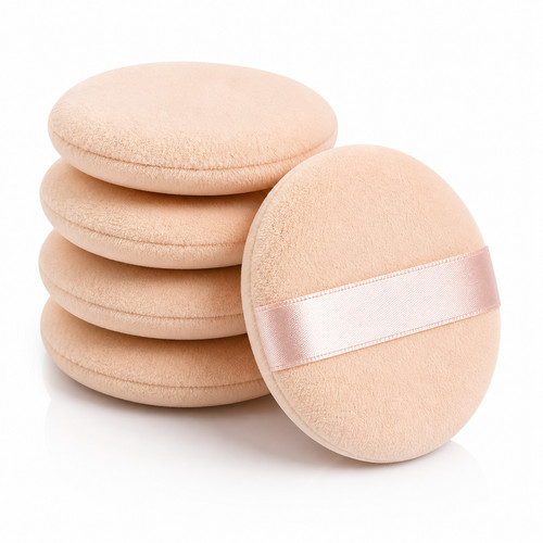 Powder puff cosmetic - powder, makeup