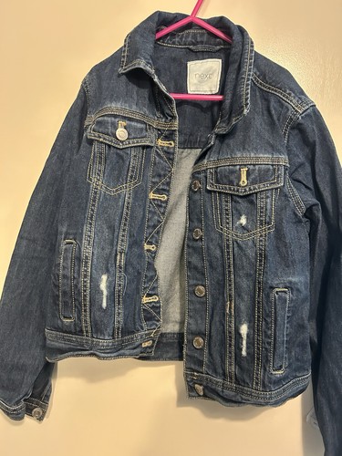 Girls denim jacket age - 11, next