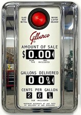 Gilbarco Gas Pump Face Sticker