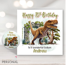 Personalised T-Rex Dinosaur