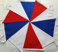 Handmade Fabric Bunting Wedding Vintage Floral Tartan 10FT 3 for 2 CLEARANCE