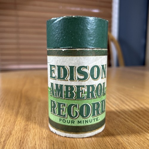 Edison cylinder record pony - edison,