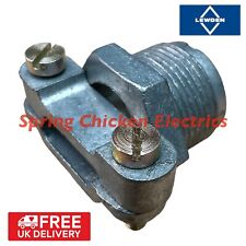 LEWDEN 25MM MALE BONDING NIPPLE/GLAND FOR FLAT TWIN & EARTH CABLE