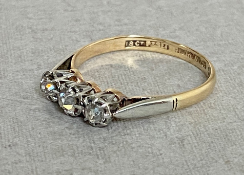 Art deco 18ct - art, platinum