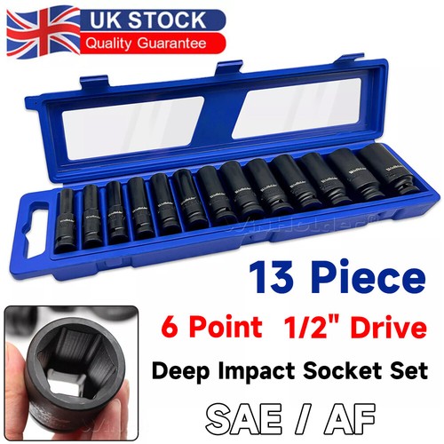 13pcs deep impact sockets - 13pcs,