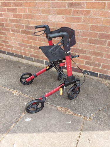 Folding travel walker - folding, with