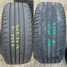 2 x Goodyear EfficientGrip 205 50 17 93V XL Tyres 205/50R17 5mm Pair