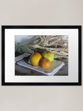 ASIAN PEARS Framed Art Print