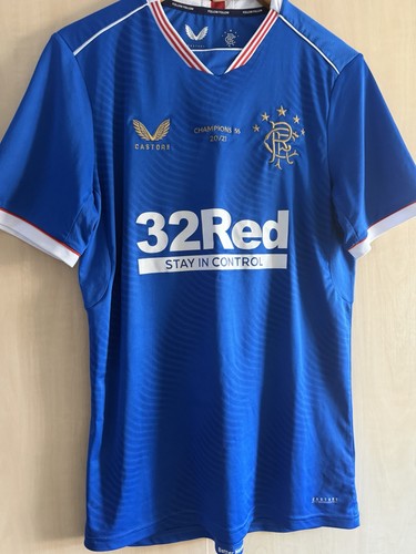 Rangers 2020 home shirt - 2020-21,