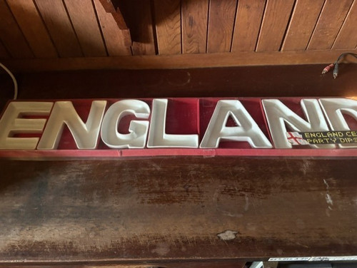 England ceramic party dip - england,