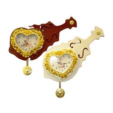 12"W Brown and Cream Guitar